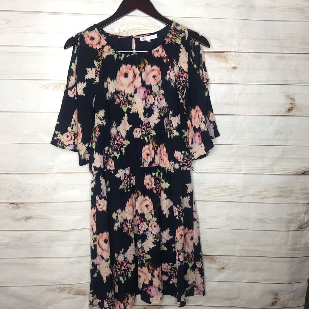 Women’s DR2 by Daniel Rainn Navy Floral Dress